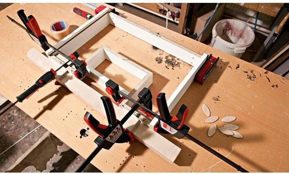 Bessey EZS30-8 Eenhandige klembok EZS Spanbereik: 300 mm Afm. werkbereik: 80 mm