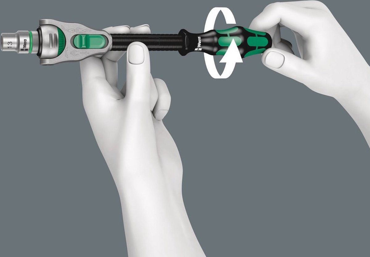 Wera 8000 B 05073261001 Omschakelratel 3/8 (10 mm) 199 mm