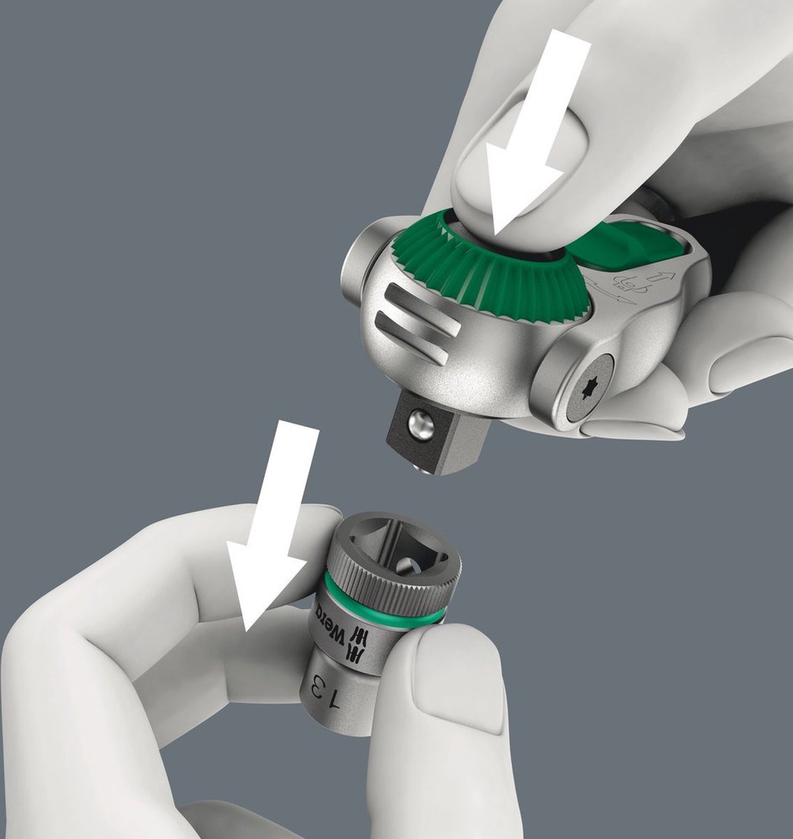 Wera 8000 B 05073261001 Omschakelratel 3/8 (10 mm) 199 mm