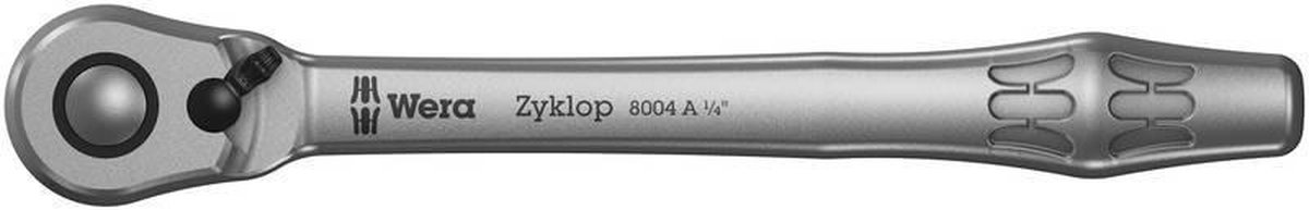 Wera Zyklop Metal 8004 A 05004004001 Omschakelratel 1/4 (6.3 mm) 141 mm