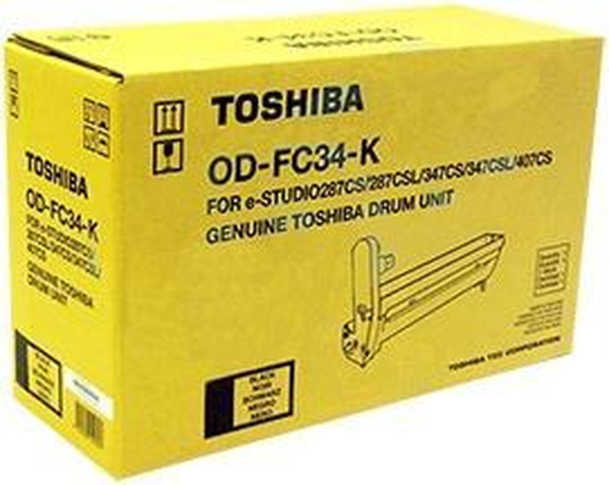 Toshiba Trommel OD-FC34K für;e-Studio 287CS/347CS/407CS;black (6A000001584) - Zwart
