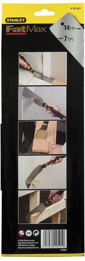 BLACK+DECKER 0-20-501 Japanse zaag 600 mm