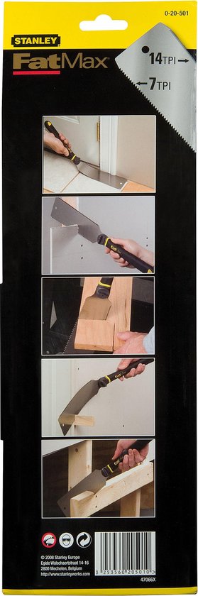 BLACK+DECKER 0-20-501 Japanse zaag 600 mm