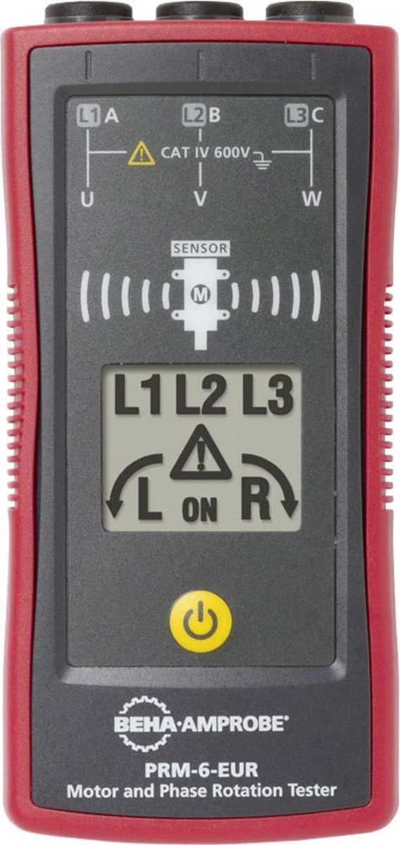 Beha Amprobe PRM-6-EUR KIT Draaiveldmeter CAT IV 600 V LCD