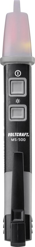 VOLTCRAFT MS-500 Contactloze spanningstester CAT IV 1000 V LED, Akoestisch