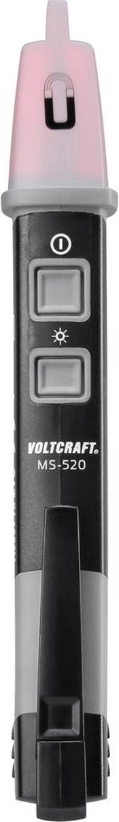 VOLTCRAFT MS-520 Contactloze spanningstester CAT IV 1000 V LED, Akoestisch