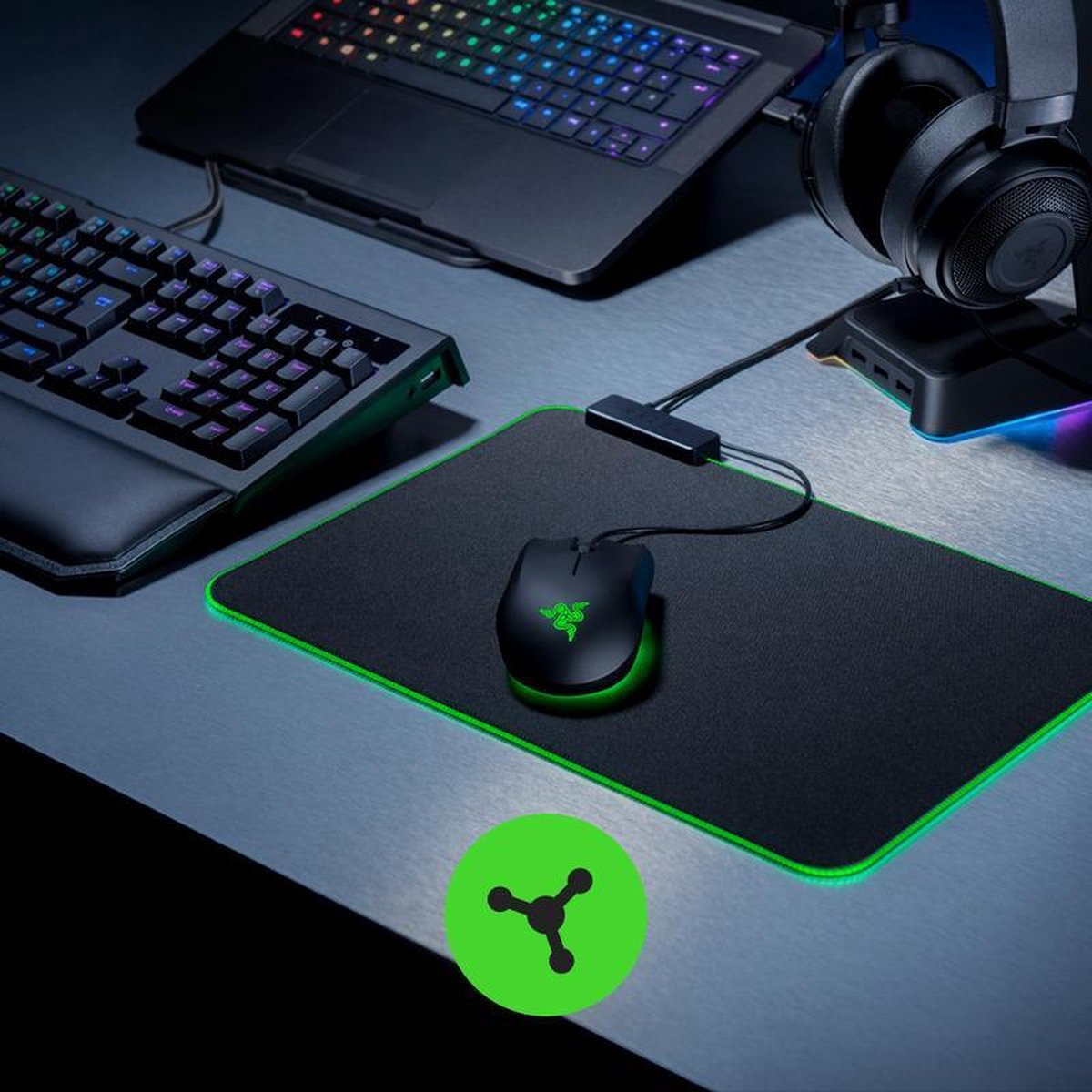 Razer Abyssus Essential - Optische Gaming Muis - 7200 DPI - Zwart