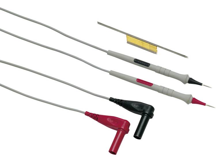 Fluke TL910 Veiligheidsmeetsnoerenset [Banaanstekker 4 mm - Testpunt] 1.00 m Zwart, - Rood