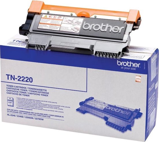Brother TN-2220 Toner (Hoge Capaciteit) - Zwart