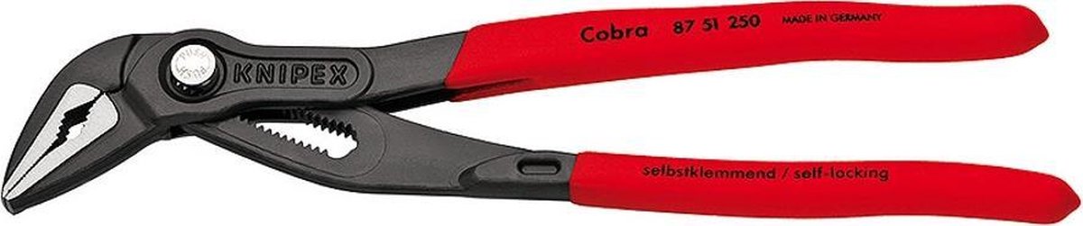 Knipex Cobra ES 87 51 250 Waterpomptang 34 mm 250 mm