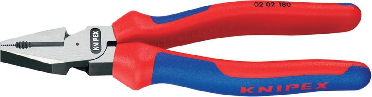 Knipex 02 02 180 Werkplaats Kracht-combitang 180 mm DIN ISO 5746