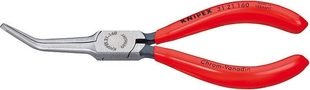 Knipex 31 21 160 Elektronica en fijnmechanica Naaldtang 45Â° gebogen 160 mm