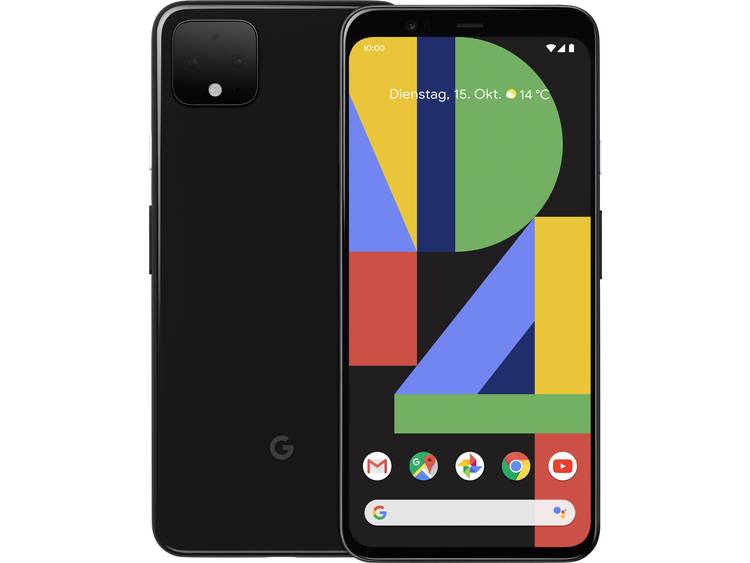 Google Pixel 4 LTE Dual-SIM smartphone 64 GB 5.7 inch (14.5 cm) Dual-SIM Android 1.0 16 Mpix, 12.2 Mpix - Negro