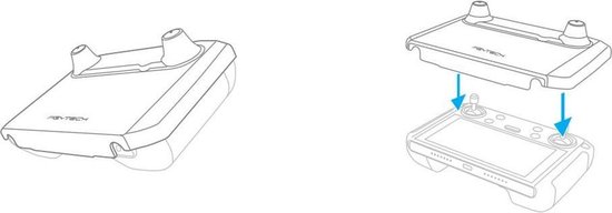 PGYTECH Afdekking Geschikt voor: DJI Smart Controller