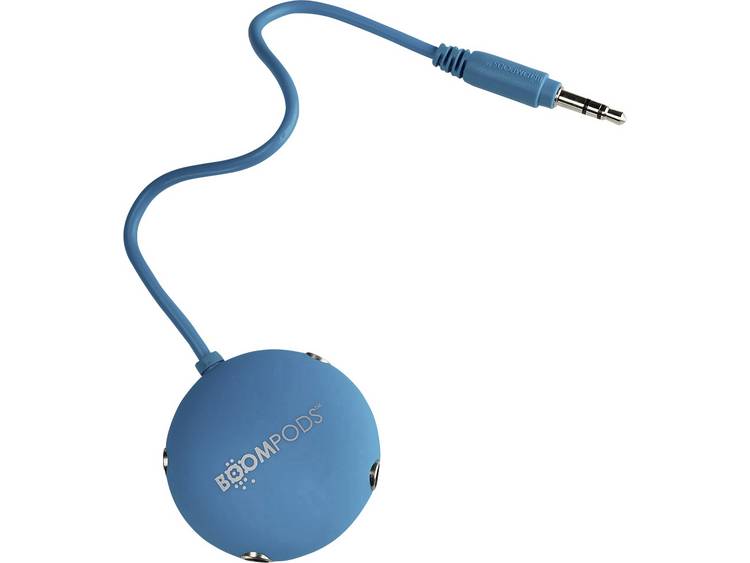 Boompods Audio Splitter Audio Splitter AUX - Blauw