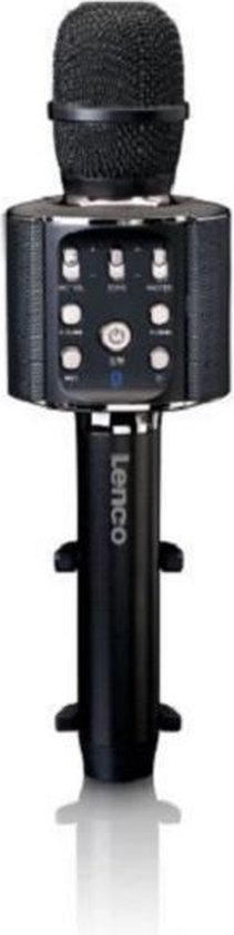 Lenco BMC-090BL Bluetooth luidspreker AUX, Incl. houder - Zwart