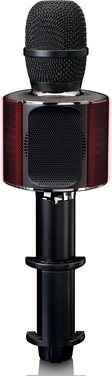 Lenco BMC-090BL Bluetooth luidspreker AUX, Incl. houder - Zwart