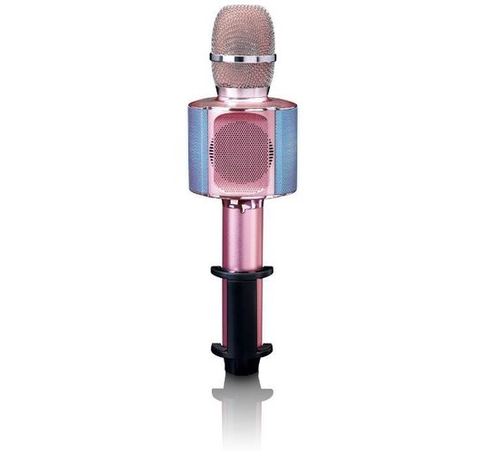 Lenco BMC-090PI Bluetooth luidspreker AUX, Incl. houder - Roze
