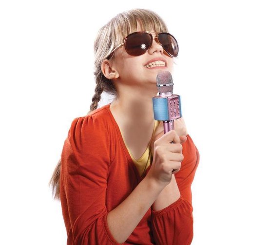 Lenco BMC-090PI Bluetooth luidspreker AUX, Incl. houder - Roze