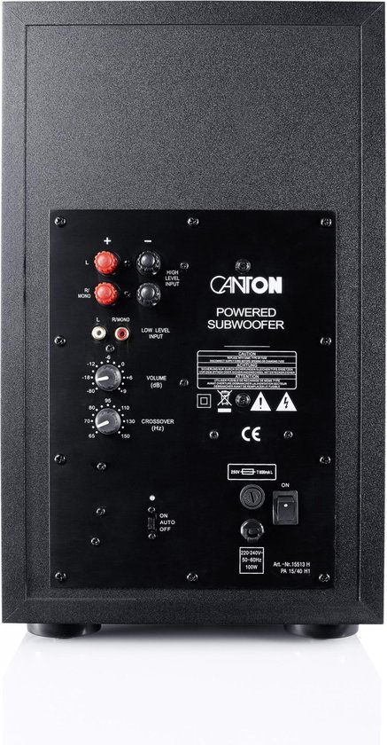 Canton Movie 165 5.1 Home cinema systeem - Zwart