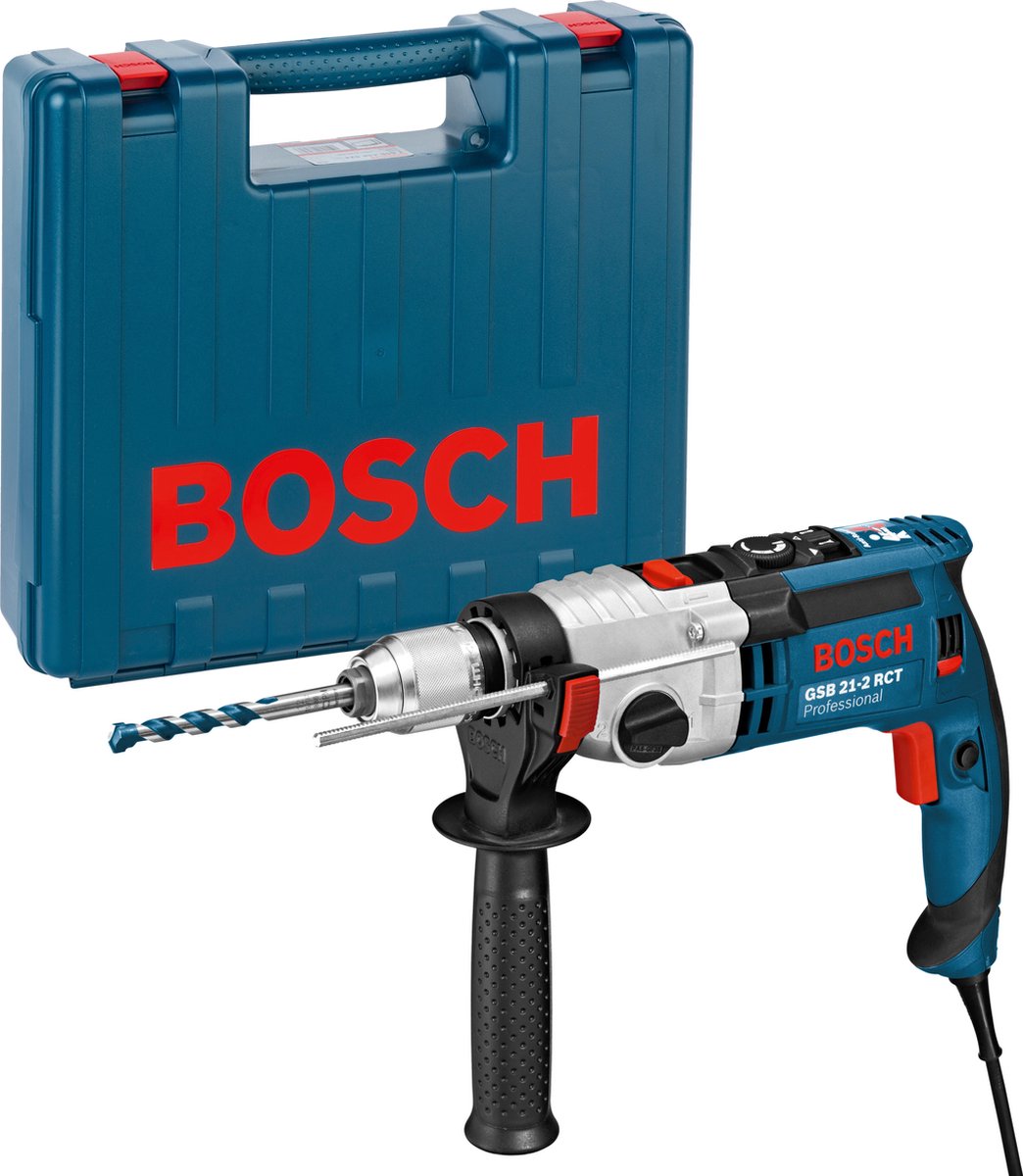 Bosch Klopboormachine GSB 21-2 RCT 1300 W Incl. koffer