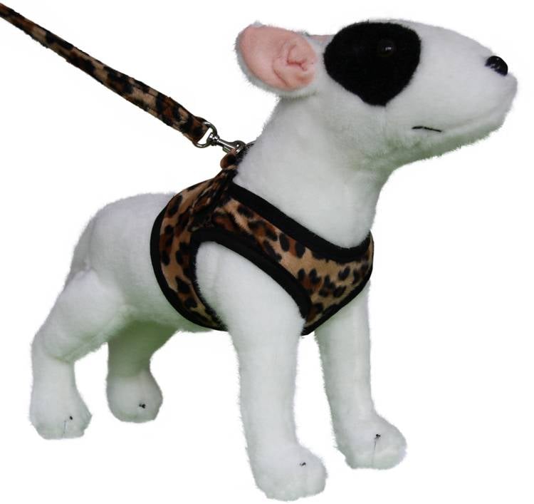 Doxtasy Hondentuig Comfy Harnass Leopard brown