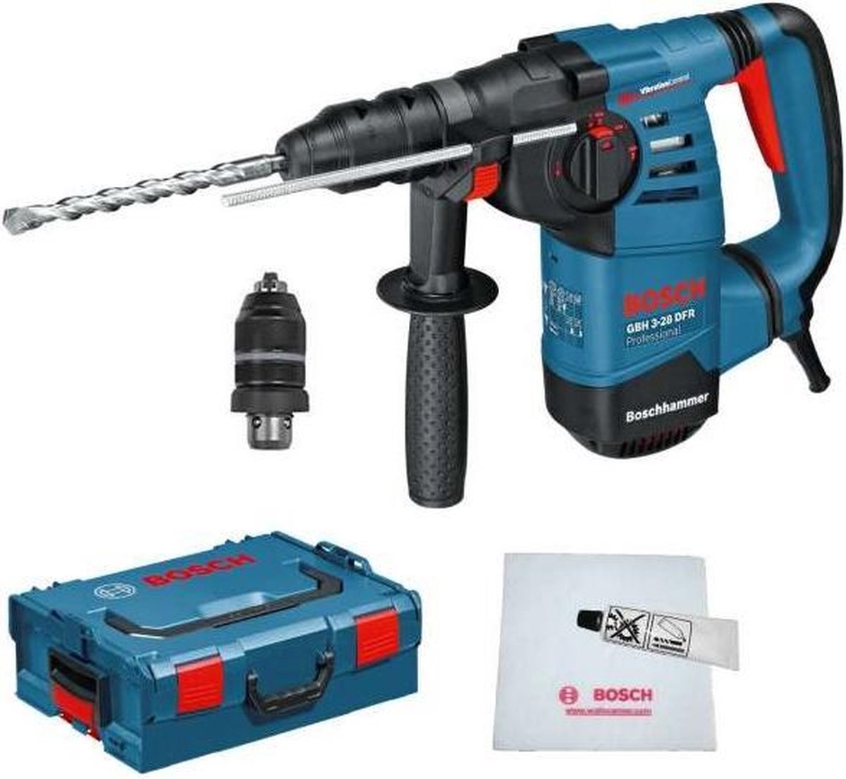 Bosch Boorhamer GBH 3-28 DFR SDS-Plus 800 W Incl. koffer