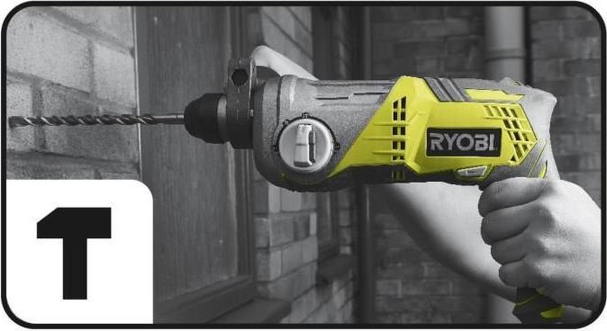 Ryobi Boorhamer RSDS680-K SDS-Plus 680 W Incl. koffer