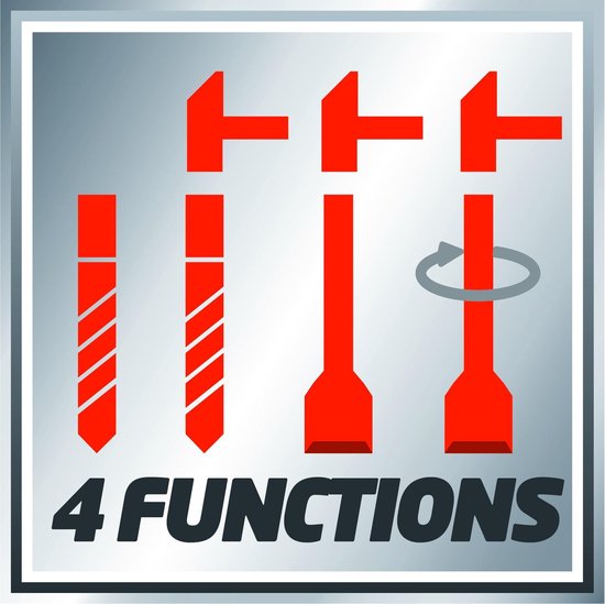 Einhell Boorhamer RT-RH 20/1 SDS-Plus 500 W Incl. koffer