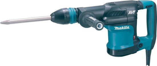 Makita HM0871C SDS-Max-Stemhamer, Beitelhamer 1100 W 8.1 J Incl. koffer - Blauw