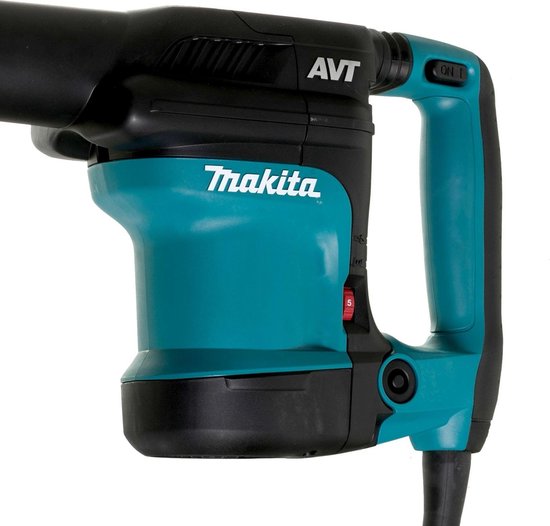 Makita HM0871C SDS-Max-Stemhamer, Beitelhamer 1100 W 8.1 J Incl. koffer - Blauw