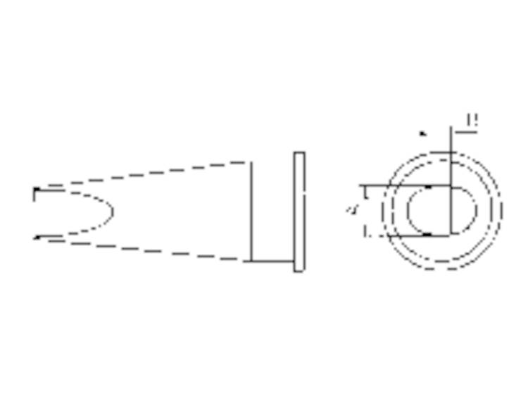Weller LHT-D Soldeerpunt Platte vorm Grootte soldeerpunt 4.7 mm Inhoud: 1 stuk(s)