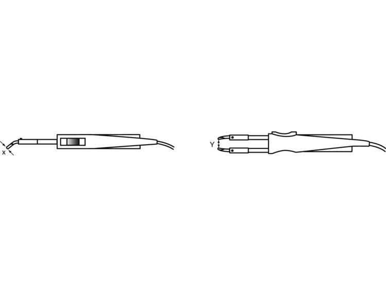 Weller WTA-4 Soldeerpunt Beitelvorm, 45Â° gebogen Grootte soldeerpunt 12.5 mm Inhoud: 2 stuk(s)