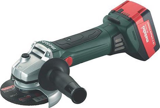 Metabo W18 LTX 125 60217465 Haakse accuslijper 125 mm Incl. 2 accus, Incl. koffer 18 V 5.2 Ah