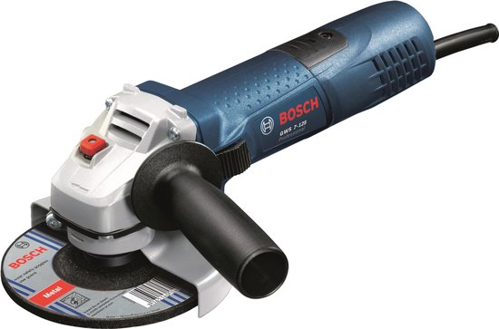 Bosch GWS 7-125 0601388108 Haakse slijper 125 mm 720 W 230 V - Blauw