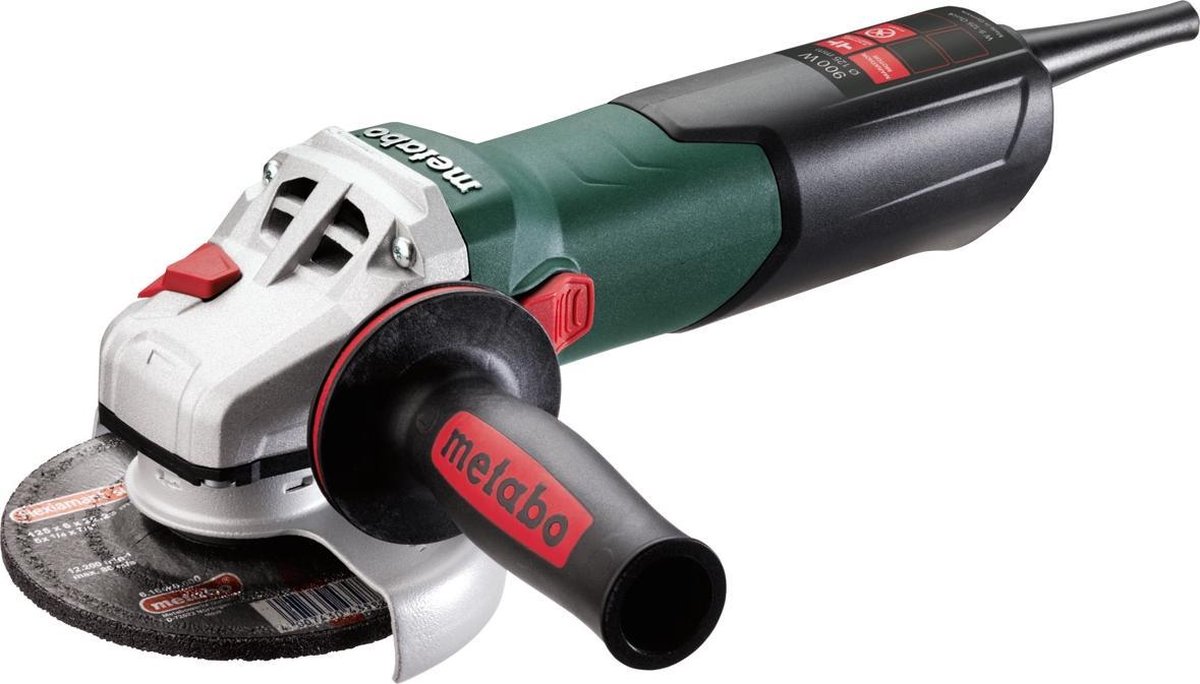 Metabo W 9-125 Quick 600374000 Haakse slijper 125 mm 900 W