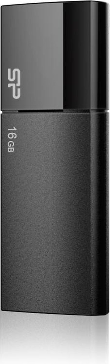 Silicon Power Ultima U05 - USB-stick - 16 GB - Zwart