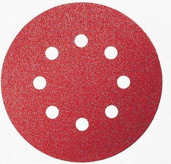 Bosch 2607019494 Excenterschuurpapier Met klittenband, Geperforeerd Korrelgrootte 120 (Ã) 125 mm 25 stuk(s)