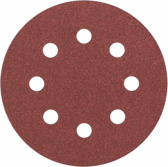 Bosch 2607019494 Excenterschuurpapier Met klittenband, Geperforeerd Korrelgrootte 120 (Ã) 125 mm 25 stuk(s)