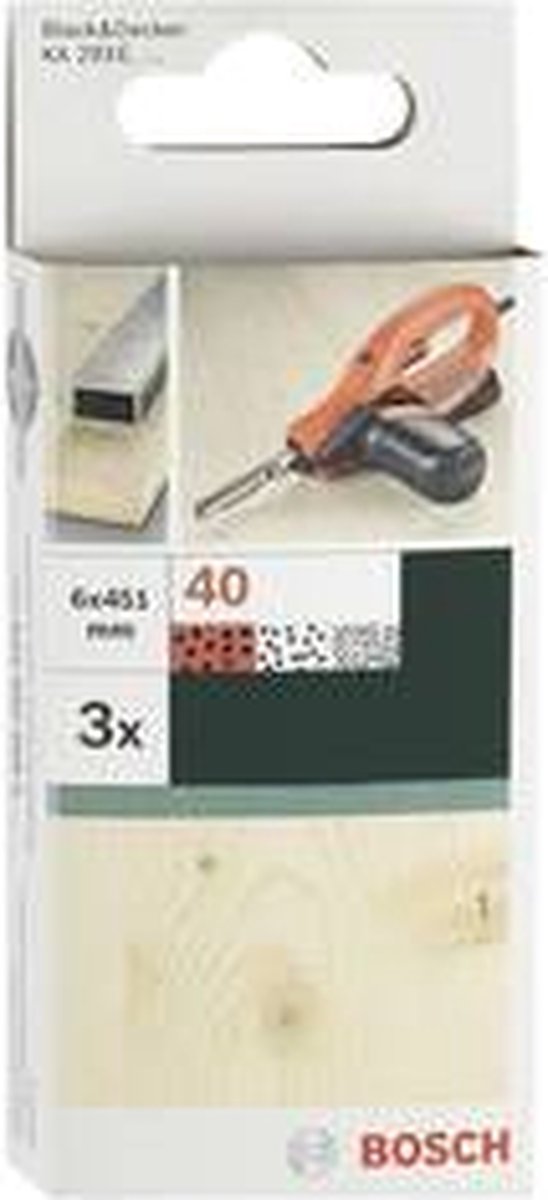 Bosch 2609256235 Schuurband Korrelgrootte 60 (l x b) 451 mm x 6 mm 3 stuk(s)