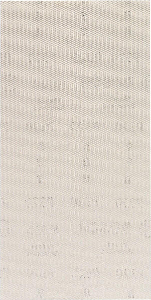 Bosch 2608621268 2608621268 Oscillerend schuurpapier Korrelgrootte 320 (Ã x l) 115 mm x 230 mm 10 stuk(s)