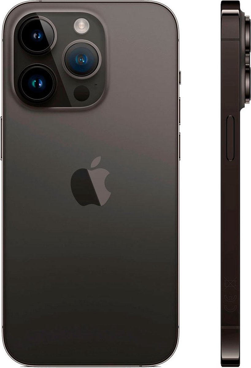 Apple Iphone 14 Pro 128gb Space Black - Zwart