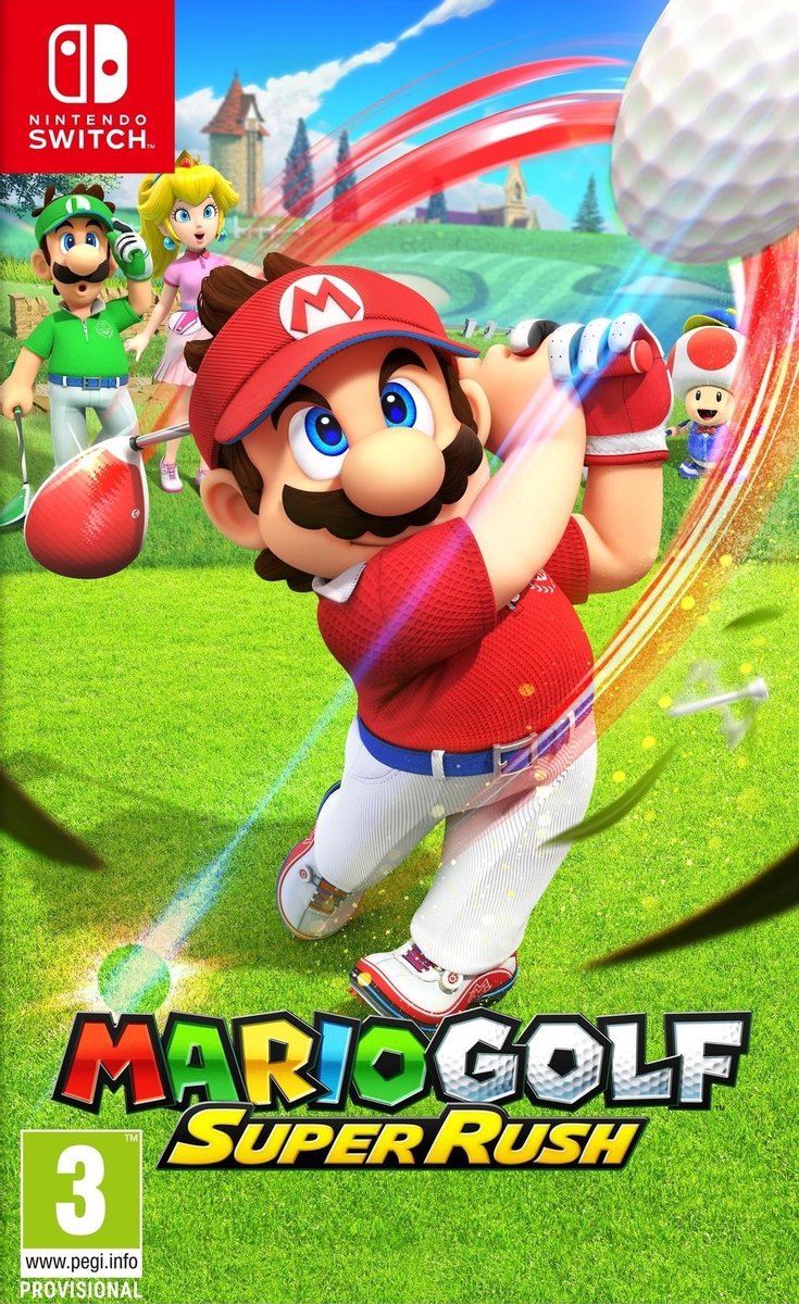 Nintendo Mario Golf Super Rush