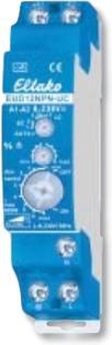 Eltako EUD12NPN-UC DIN-rail dimmer Geschikt voor lampen: Gloeilamp, Spaarlamp, Halogeenlamp, TL-buis, LED-lamp Blauw, - Grijs