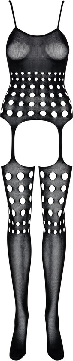 Obsessive Trendy Catsuit Rocker - Zwart