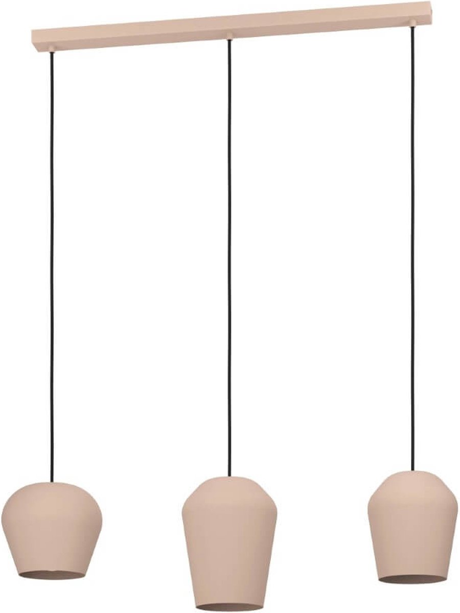 EGLO Cambaito Hanglamp - Zwart - Beige