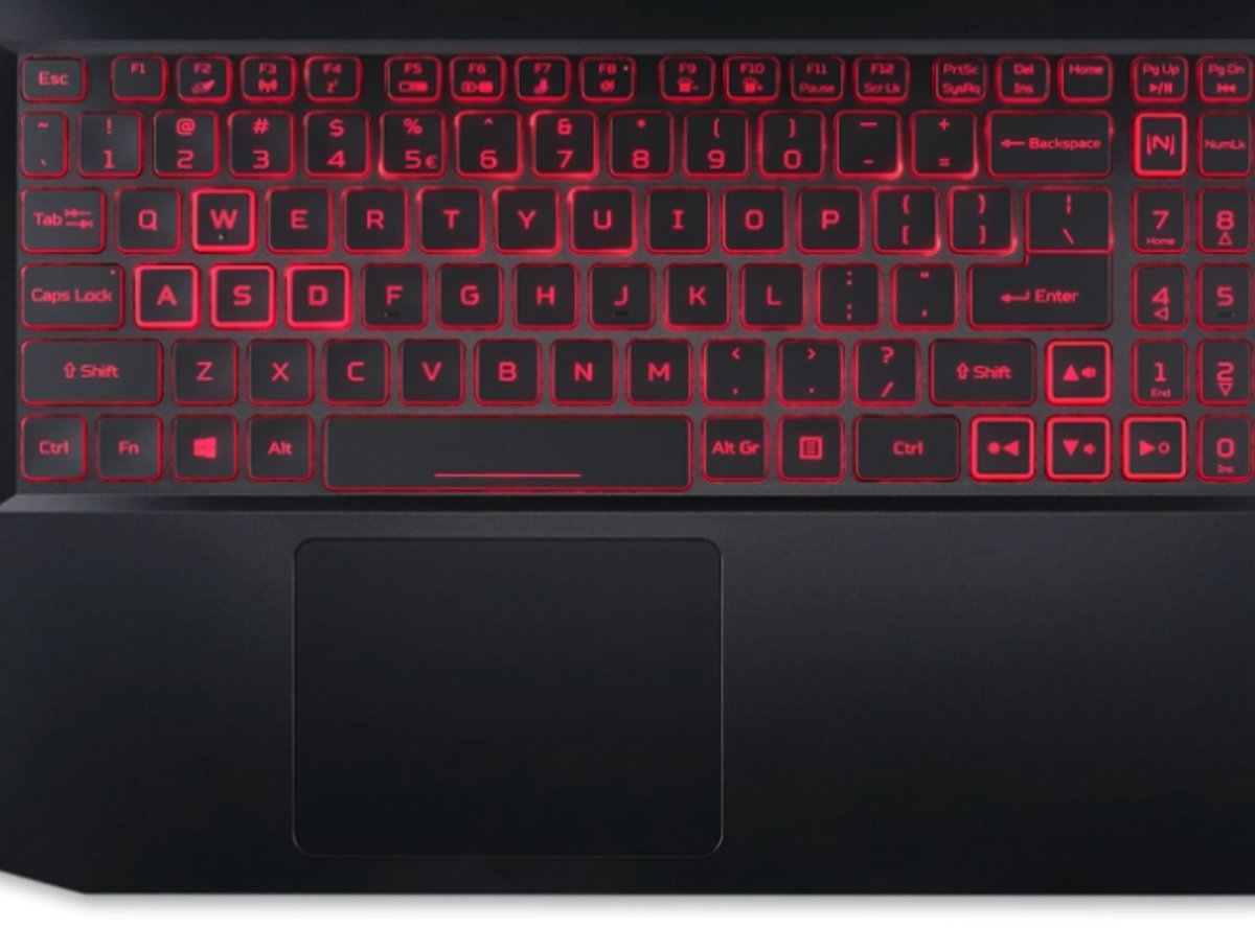 Acer Nitro 5 AN515-45-R1R6 laptop - Zwart