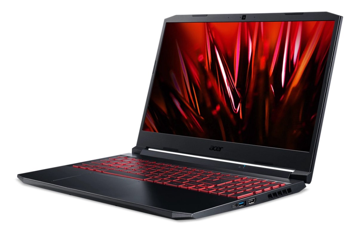 Acer Nitro 5 AN515-45-R1R6 laptop - Zwart