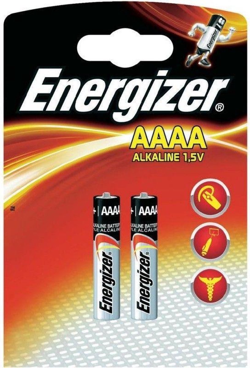 Energizer Batterij Alkaline Aaaa, Blister Van 2 Stuks