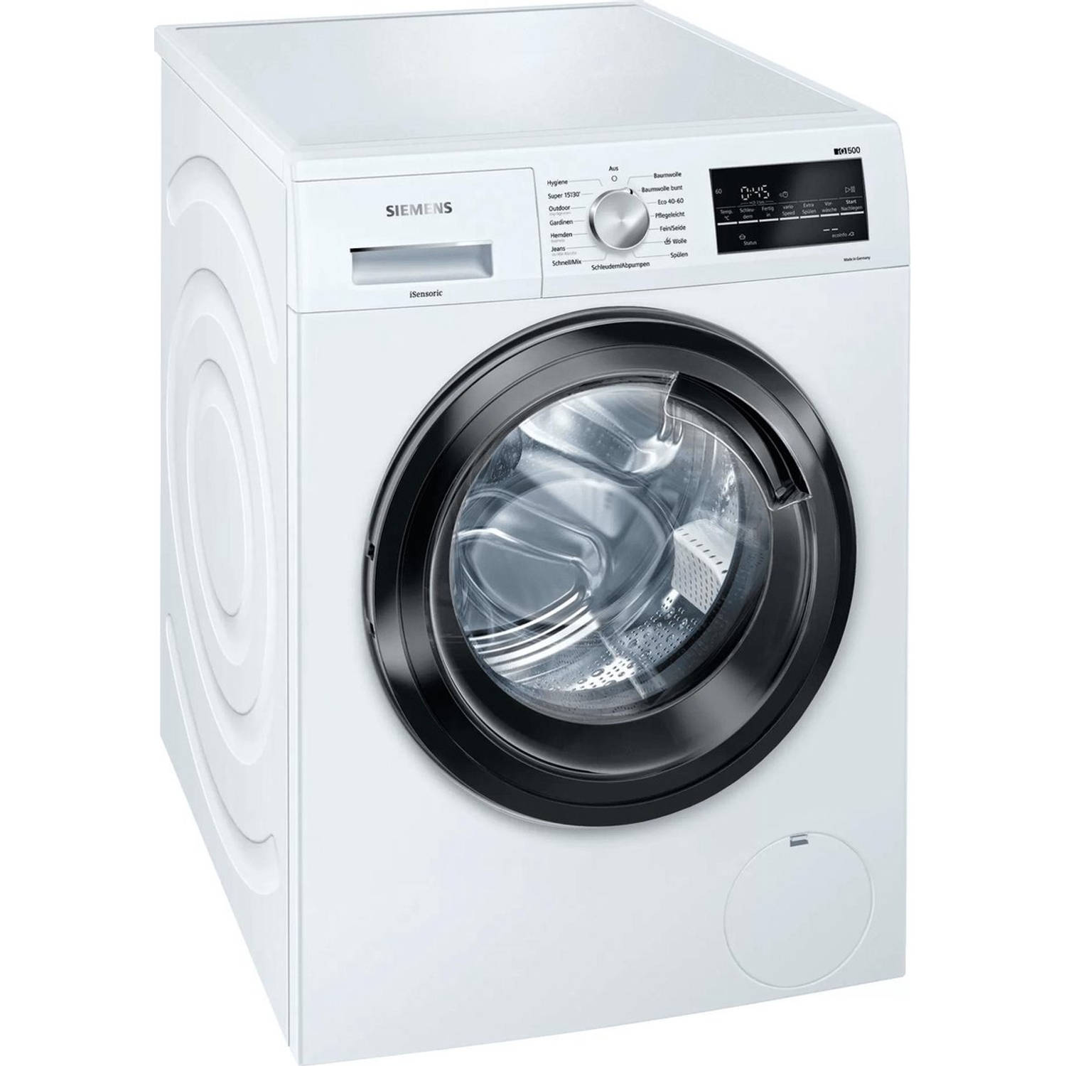 Siemens Iq500 Wm14g400 Wasmachine Voorbelading 8 Kg 1400 Rpm C Wit